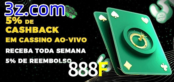 Promoções do cassino ao Vivo 888F